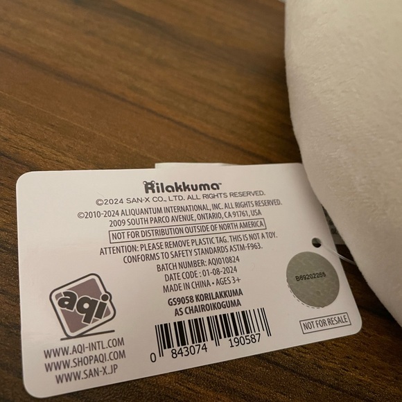 14 Inch Korilakkuma in Kigurumi costume of Rilakkuma NWT! - Picture 4 of 5